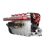 MetalFun (Metal Fun) Toyan Inline-4 Cylinder Gasoline Engine Model Kit (6)